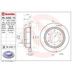 Brembo 09.A450.10