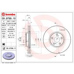 Brembo 09.9799.11