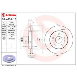 Brembo 08.A155.10
