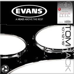 D'Addario Evans ETP-G2CLR-F Fusion G2 Clear Set de peaux