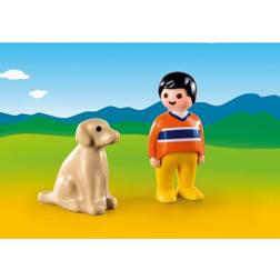 Playmobil Mand med hund 9256