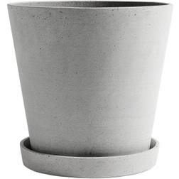 Hay Flower Pot with Saucer XXL Krukke
