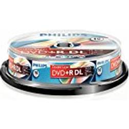 Philips DVD+R 8.5GB 8x Spindle 10-Pack