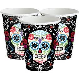 Amscan Paper Cup Day of the Dead Cups 8-pack