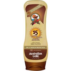 Australian Gold Lotion Sunscreen with Instant Bronzer SPF15