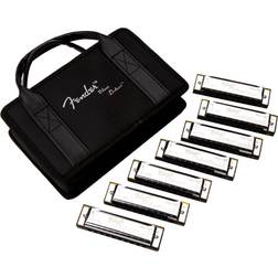 Fender Blues Deluxe 7 Pack Diatonic harmonica