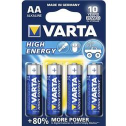 Varta High Energy AA 4-pack