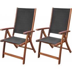 vidaXL 41747 Reclining Chair, Garden Dining Chair