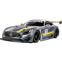 Tamiya Voiture de tourisme électrique Mercedes-AMG GT3 58639-1 4 roues motrices (4WD) brushed kit à monter 1:10