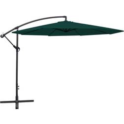 vidaXL Cantilever Umbrella 3.5 m Sand White 100cm