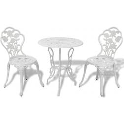 vidaXL 42165 Bistro Set, 1 Table incl. 2 Chairs