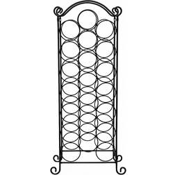 vidaXL 50206 Black Wine Rack 34x88cm