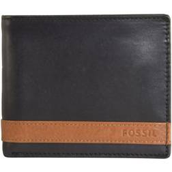 Fossil Portamonete 'Quinn' - Marrone/Nero