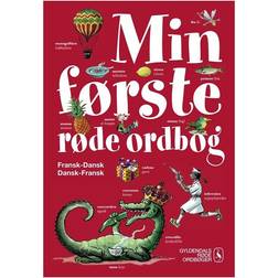 Min første røde ordbog - fransk-dansk, dansk-fransk: Fransk (Indbundet, 2016)