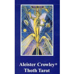 Tarotkort. Aleister Crowley Tarot Standard, blå