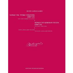 Sange / Songs Vol. 1: Sange til tyske tekster (1907-15) (Hardcover, 2016)