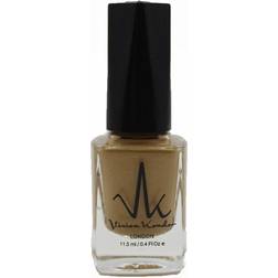 Vivien Kondor Water Permeable Collection Nail Polish Satin Gold 11.5ml