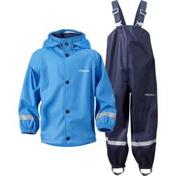 Didriksons Slaskeman Regnställ - Sharp Blue (500496-332)