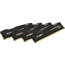 HyperX Fury Black DDR4 2666MHz 4x8GB (HX426C16FB2K4/32)