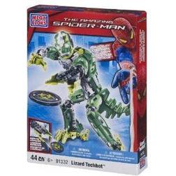 Mega Bloks Amazing Spiderman Lizard Techbot