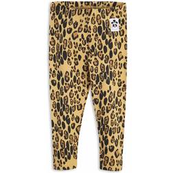 Mini Rodini Basic Leopard Leggings - Beige (1923012613)