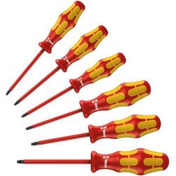 Wera VDE T8-25 6-Pieces Torxskruvmejsel