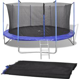 vidaXL Filet de sécurité pour trampoline rond de 4,26 m n/a