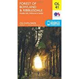 OS Explorer OL41 Forest of Bowland & Ribblesdale (OS Explorer Map)