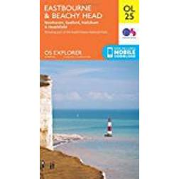 OS Explorer OL25 Eastbourne & Beachy Head (OS Explorer Map)