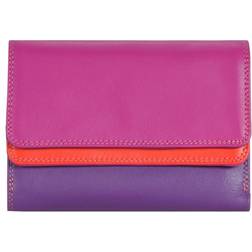 Mywalit Double Flap Wallet - Sangria Multi