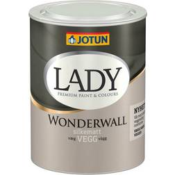 Jotun Lady Wonderwall Väggfärg Vit 0.68L