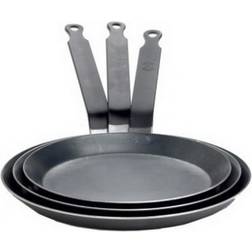 De Buyer Blue Steel Cookware Set 3 Parts