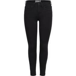 Only Jean Skinny Longueur Cheville Noir