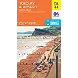 OS Explorer OL44 Torquay & dawlish, Newton Abbot (OS Explorer Map)