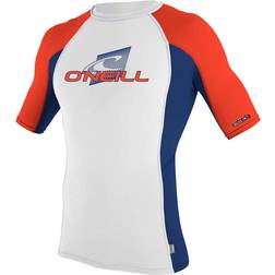 O'Neill Skins Rashvest Crew Short Sleeves Top M