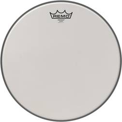 Remo Emperor White Suede 14"