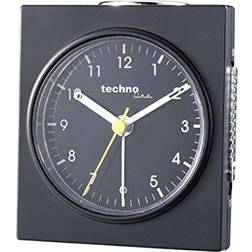 Technoline Réveil à quartz Model Q schwarz noir (mat)