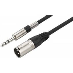 Monacor XLR-6.3mm 2m