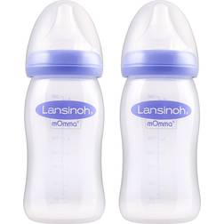 Lansinoh Natural Wave Feeding Bottle 2-pack 240ml