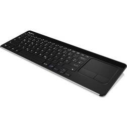 RaidSonic KSK-5220BT Bluetooth Qwertz Alemán Negro