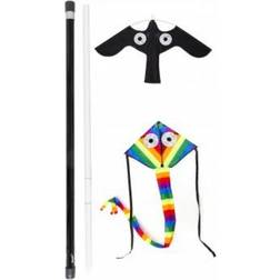 Greenline MotFågel Scarecrow Set 7 m, 2 kites