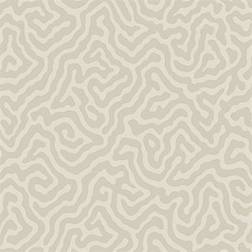 Cole & Son Tapete Coral von and Pale Stone gris