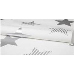Graham & Brown Papier peint Superstar Argenté et blanc Noordwand Multicolore Kids At Home