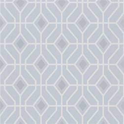 Designers Guild Gittertapete Laterza von Sky bleu/bleu clair