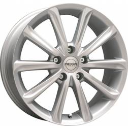 Mega Wheels Virgo Silver 6.0x15 4/108 ET15 B65.1