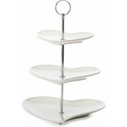 Maxwell & Williams Basics Heart 3 Tier Cake Stand