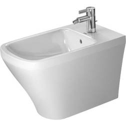 Duravit Stand-Bidet DuraStyle 63cm mit Überlauf, mit Hahnlochbank, 1 Hahnloch