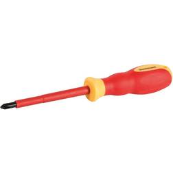 Silverline 854359 VDE Soft-Grip Electricians Slotted Screwdriver