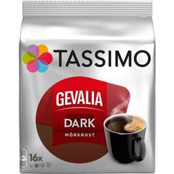 Tassimo Gevalia Dark Roast 144g 16stk