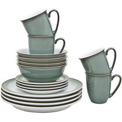 Denby Regency Green Servis 16st
